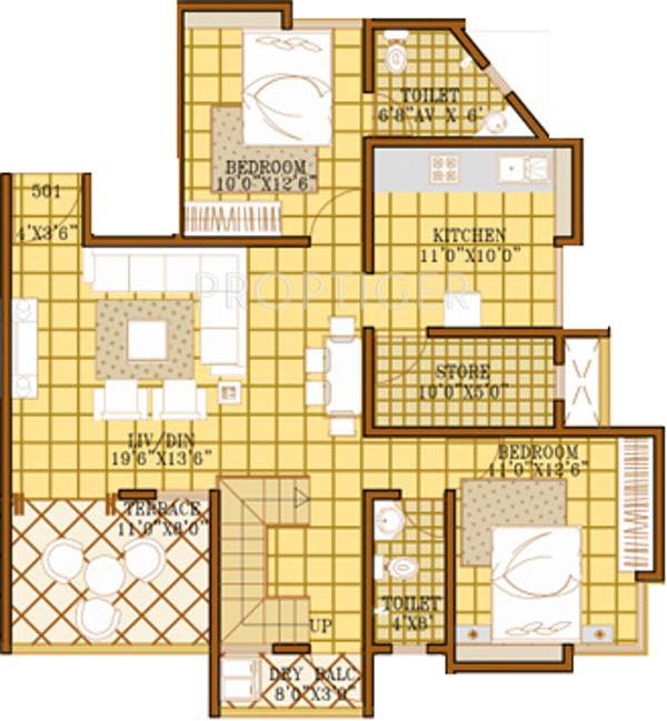 Ravetkar Rahul Vihar A (6BHK+6T (2,420 sq ft) 2420 sq ft)