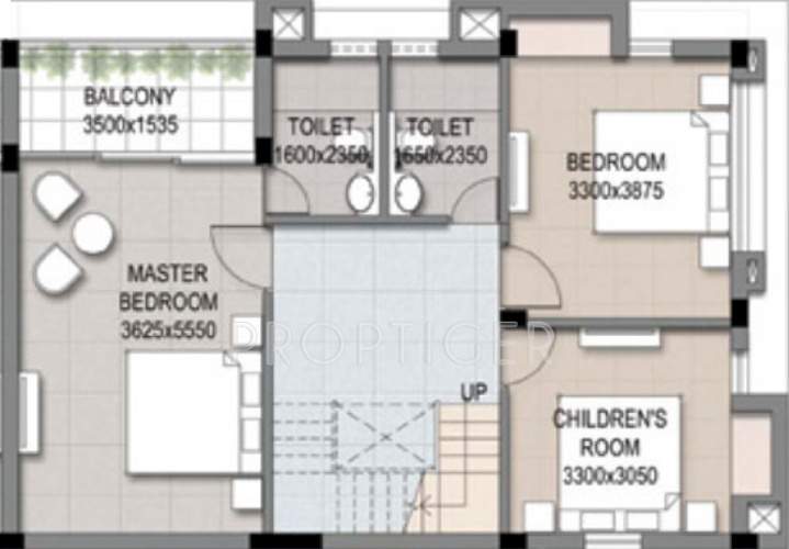 Vedic Duplex Natura (4BHK+3T (2,331 sq ft) 2331 sq ft)