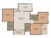 Prestige Gulmohar (3BHK+3T (1,763 sq ft) 1763 sq ft)