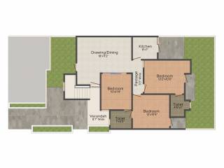 CHD Lifestyle Prime (3BHK+2T (1,145 sq ft) 1145 sq ft) CHD Lifestyle Prime (3BHK+2T (1,145 sq ft) 1145 sq ft)