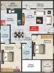 Shivaganga Galaxy (2BHK+2T (1,005 sq ft) 1005 sq ft)