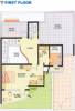 Karni Banshi Roop Rajat Township Phase III First Floor Plan (2BHK+3T)