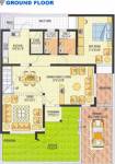 Karni Banshi Roop Rajat Township Phase III Ground Floor Plan (2BHK+3T)
