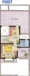 Karni Banshi Roop Rajat Enclave First Floor Plan (2BHK+2T)