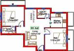 Sai Krishna (2BHK+2T (831 sq ft) 831 sq ft)