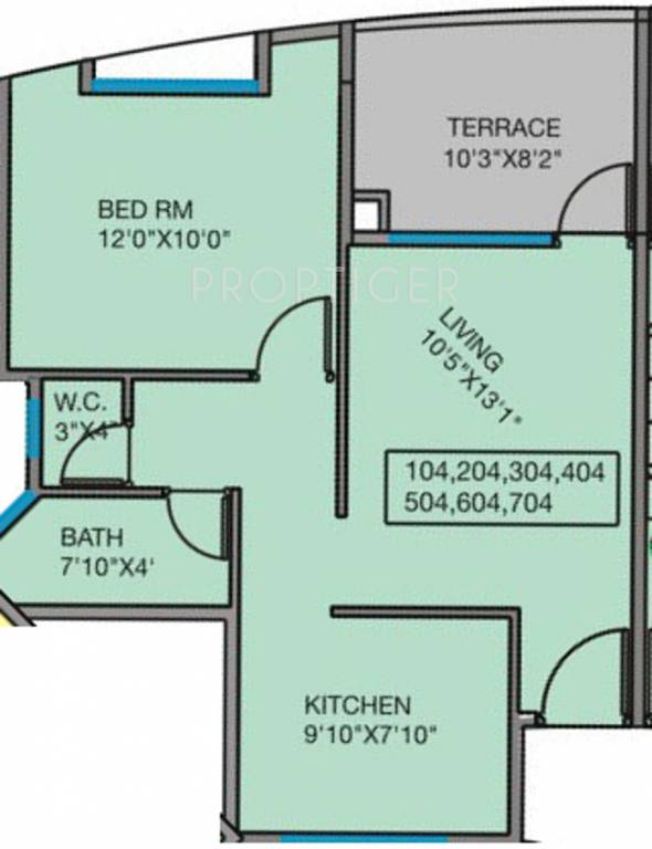 Dhavel Windscapes (1BHK+1T (692 sq ft) 692 sq ft) Dhavel Windscapes (1BHK+1T (692 sq ft) 692 sq ft)