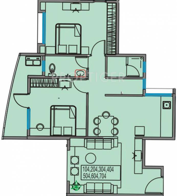 Dhavel Windscapes (2BHK+2T (1,035 sq ft) 1035 sq ft) Dhavel Windscapes (2BHK+2T (1,035 sq ft) 1035 sq ft)