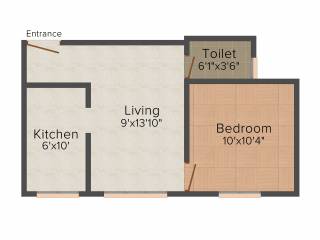 Ourhomes The Mars (1BHK+1T (470 sq ft) 470 sq ft) Ourhomes The Mars (1BHK+1T (470 sq ft) 470 sq ft)