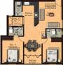 India Marjoville (2BHK+2T (1,102 sq ft) 1102 sq ft)