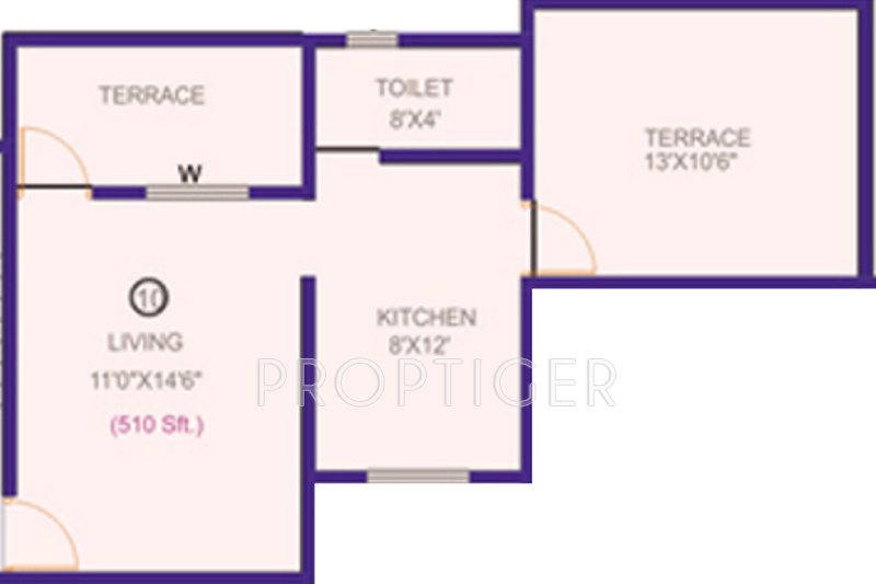 Hamy Prime Heritage (1BHK+1T (510 sq ft) 510 sq ft) Hamy Prime Heritage (1BHK+1T (510 sq ft) 510 sq ft)