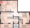 JPS Chirag (1BHK+1T (828 sq ft) 828 sq ft)