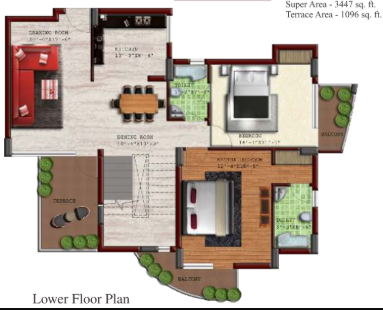 Lower Level Duplex Plan czar suites Floor Plan Lower Level Duplex Plan