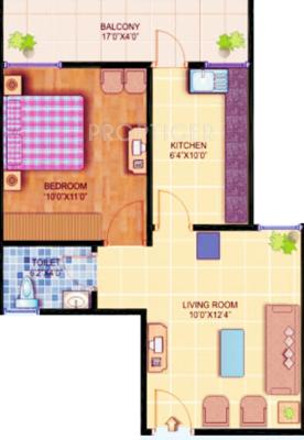 Jaetal Vihar (1BHK+1T (612 sq ft) 612 sq ft)