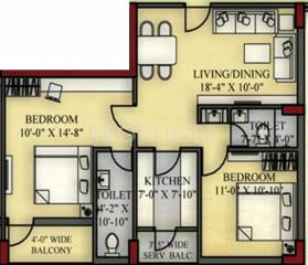 Jaetal Balaji Hill City Appartment (2BHK+2T (1,140 sq ft) 1140 sq ft) Jaetal Balaji Hill City Appartment (2BHK+2T (1,140 sq ft) 1140 sq ft)