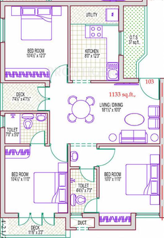Lakshmi Keelkattalai 3 And 4 (3BHK+2T (1,133 sq ft) 1133 sq ft) Lakshmi Keelkattalai 3 And 4 (3BHK+2T (1,133 sq ft) 1133 sq ft)