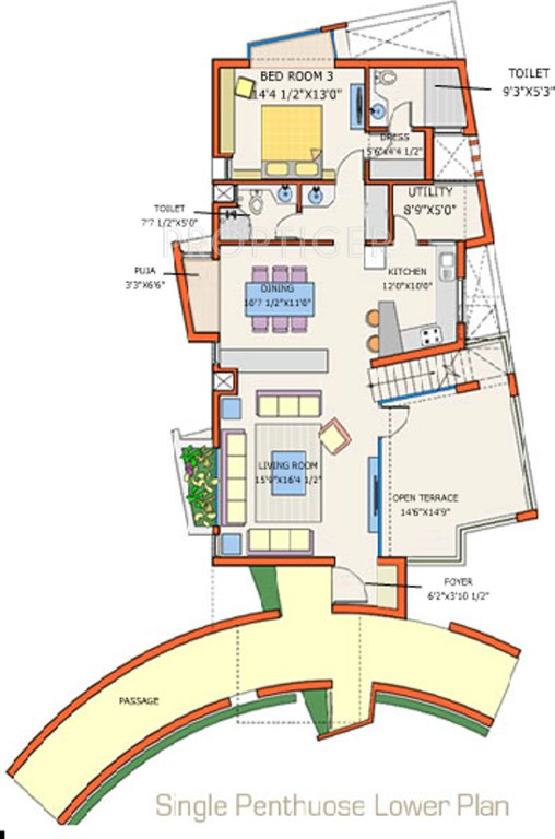 Jack Dream Iconia (3BHK+3T (2,000 sq ft) 2000 sq ft)