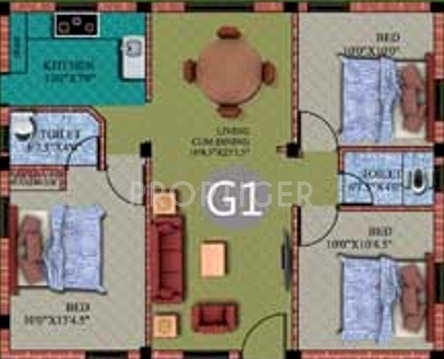 Sri Shreyas (3BHK+2T (1,025 sq ft) 1025 sq ft) Sri Shreyas (3BHK+2T (1,025 sq ft) 1025 sq ft)