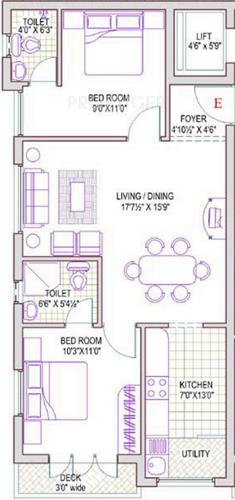 Lakshmi Balamurugan Nagar (2BHK+2T (782 sq ft) 782 sq ft)