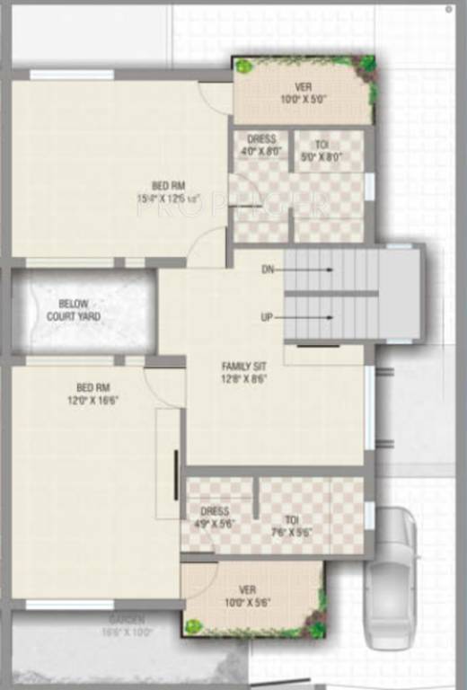 Jack Dream Castle (4BHK+4T (1,970 sq ft) 1970 sq ft)