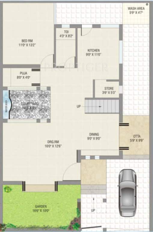 Jack Dream Castle (4BHK+4T (1,970 sq ft) 1970 sq ft)