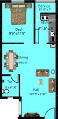 KVM Swarnabhoomi (1BHK+1T (638 sq ft) 638 sq ft) KVM Swarnabhoomi (1BHK+1T (638 sq ft) 638 sq ft)
