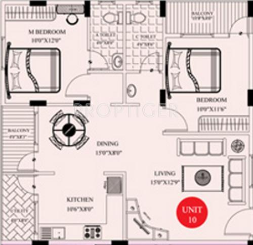 Venkatasai Prime (2BHK+2T (1,225 sq ft) 1225 sq ft) Venkatasai Prime (2BHK+2T (1,225 sq ft) 1225 sq ft)