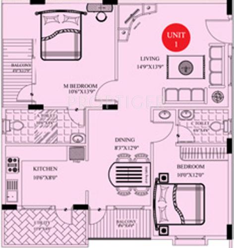 Venkatasai Prime (2BHK+2T (1,105 sq ft) 1105 sq ft) Venkatasai Prime (2BHK+2T (1,105 sq ft) 1105 sq ft)