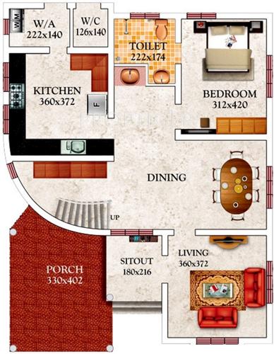 Akshaya Havens (3BHK+3T (2,200 sq ft) 2200 sq ft) Akshaya Havens (3BHK+3T (2,200 sq ft) 2200 sq ft)