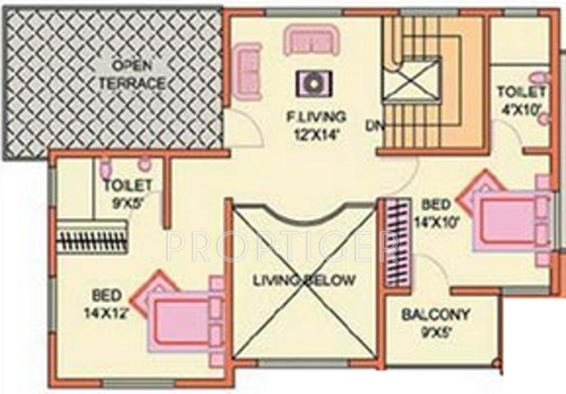 Akshaya Homes (3BHK+4T (1,480 sq ft) + Pooja Room 1480 sq ft)