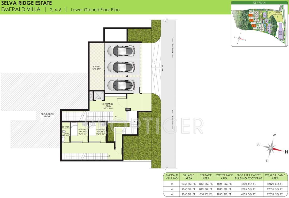 Marvel Selva Ridge Estate Villa (5BHK+6T (12,035 sq ft) Study Room 12035 sq ft)