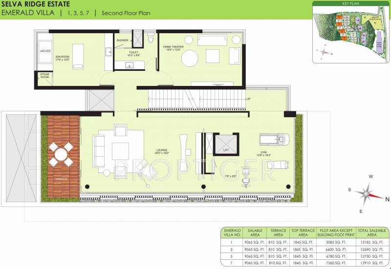 Marvel Selva Ridge Estate Villa (5BHK+6T (12,690 sq ft)   Study Room 12690 sq ft)