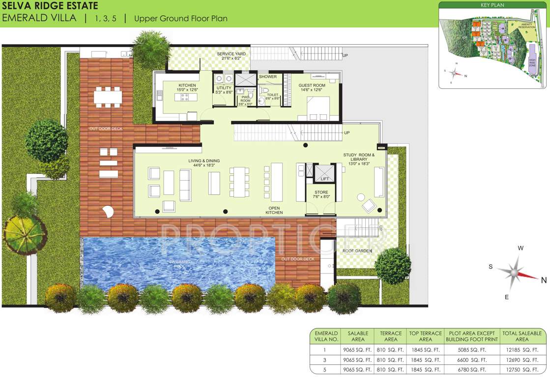Marvel Selva Ridge Estate Villa (5BHK+6T (12,690 sq ft) Study Room 12690 sq ft)