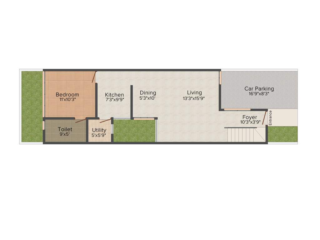 Aratt Rolling Whites (3BHK+3T (1,274 sq ft) 1274 sq ft)