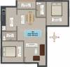 United Reside (2BHK+2T (862 sq ft) 862 sq ft)
