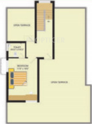 Springfield Rivera (3BHK+3T (1,642 sq ft) 1642 sq ft)