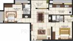 Samson Blue Diamond (2BHK+2T (1,130 sq ft) 1130 sq ft)