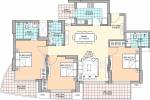 M3M Marina (3BHK+3T (1,900 sq ft) 1900 sq ft)