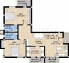 Amman Nakshatra Apartment (2BHK+2T (1,178 sq ft) 1178 sq ft)