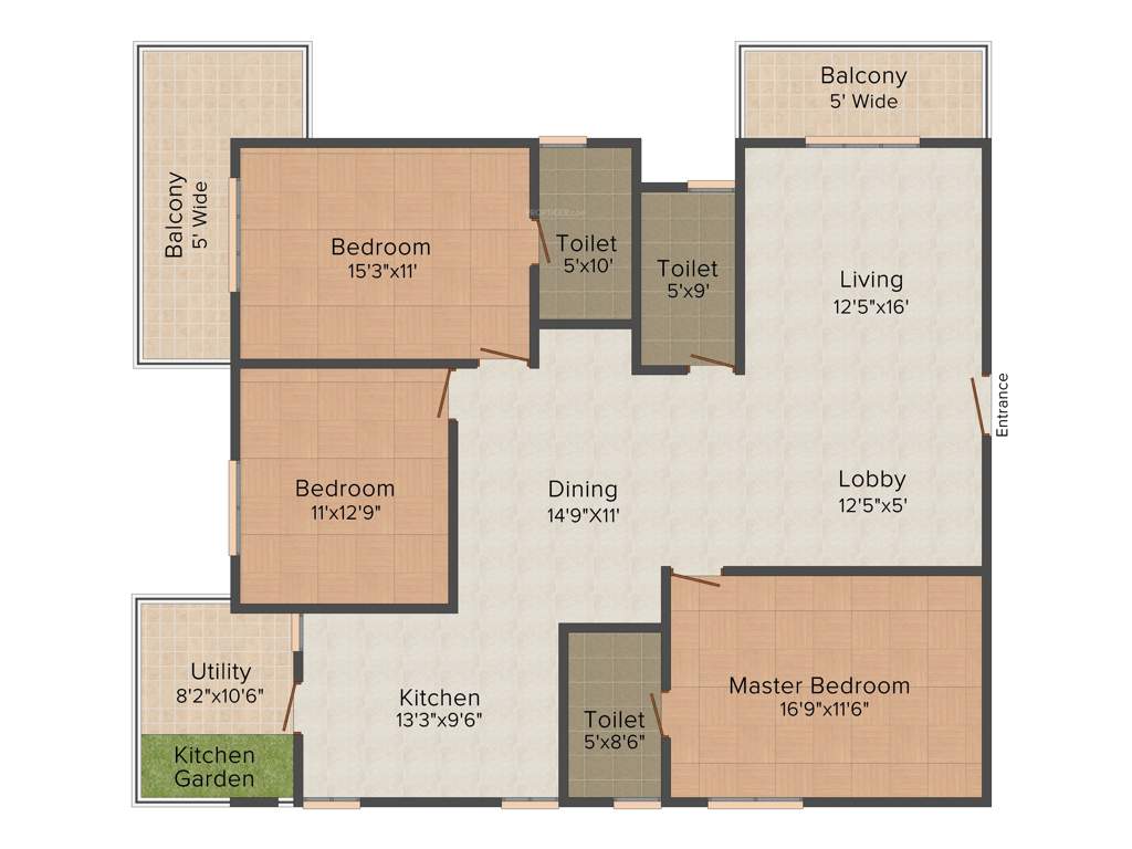 Shyam Abhinandan (3BHK+3T (2,040 sq ft) 2040 sq ft)