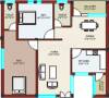 Priya Sudharsna (2BHK+2T (1,065 sq ft) 1065 sq ft)