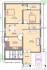 Priya Preethi JF Homes (2BHK+2T (1,130 sq ft) 1130 sq ft)