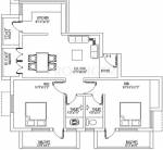 Madhav Karpagam Gardens (2BHK+2T (1,071 sq ft) 1071 sq ft)