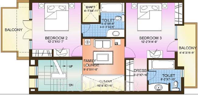Swatantra Indraprastha Villas (4BHK+4T (1,761 sq ft) + Pooja Room 1761 sq ft)