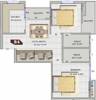 Brownstone Emerald (2BHK+2T (805 sq ft) 805 sq ft)