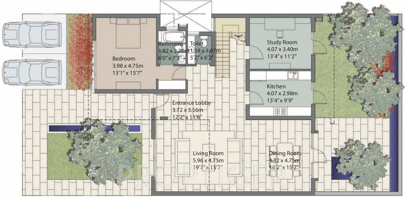 Unitech Espace Nirvana Country (4BHK+6T (4,076 sq ft) + Servant Room 4076 sq ft)