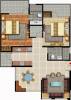 Niho Scottish Gardens Apartments Floor Plan (2BHK+2T)