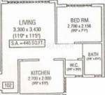 Raj Sagar Apartment (1BHK+1T (440 sq ft) 440 sq ft)
