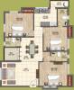 Sri Panchvati (3BHK+3T (1,469 sq ft) 1469 sq ft)