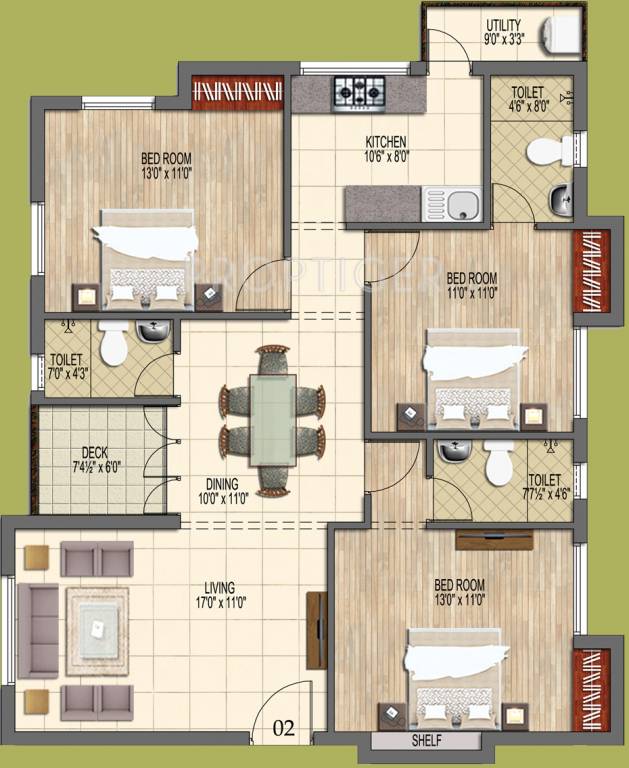 Sri Panchvati (3BHK+3T (1,469 sq ft) 1469 sq ft) Sri Panchvati (3BHK+3T (1,469 sq ft) 1469 sq ft)