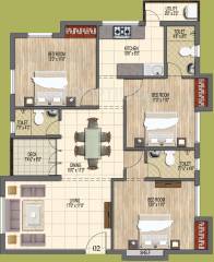 Sri Panchvati (3BHK+3T (1,469 sq ft) 1469 sq ft) Sri Panchvati (3BHK+3T (1,469 sq ft) 1469 sq ft)